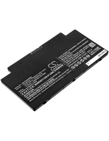 10.8V, 4050mAh, Li-ion Battery fits Fujitsu, Lifebook A3510, Lifebook A556, 43.74Wh