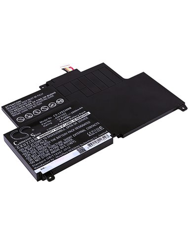 14.8V, 2800mAh, Li-Polymer Battery fits Lenovo, 33471c8, 33471d6, 41.44Wh