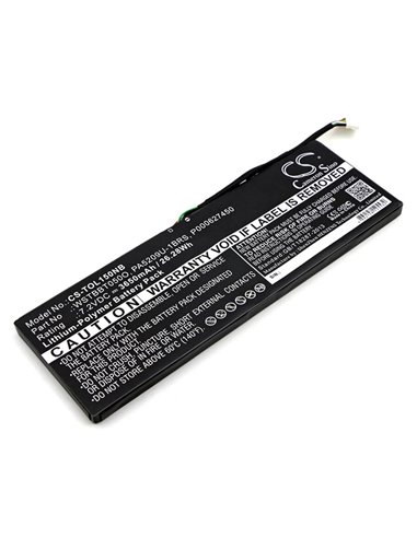 7.2V, 3650mAh, Li-Polymer Battery fits Toshiba, Satellite L10t, Satellite L10w, 26.28Wh