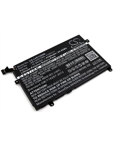 10.95V, 4100mAh, Li-Polymer Battery fits Lenovo, Thinkpad E470, Thinkpad E470 (20h1001ncd), 44.895Wh