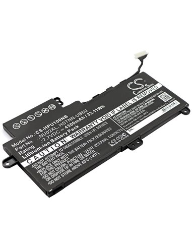 7.7V, 4300mAh, Li-ion Battery fits Hp, Pavilion M1, Pavilion M1-u, 33.11Wh