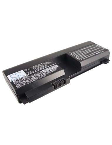 7.2V, 6600mAh, Li-ion Battery fits Hp, Pavilion Tx1000, Pavilion Tx1000z, 47.52Wh