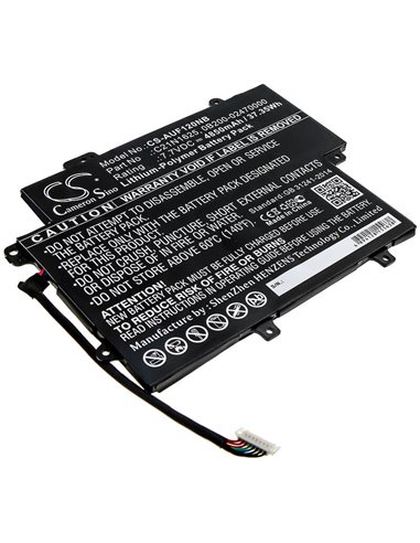 7.7V, 4850mAh, Li-Polymer Battery fits Asus, Tp203na, Tp203na-1e, 37.345Wh