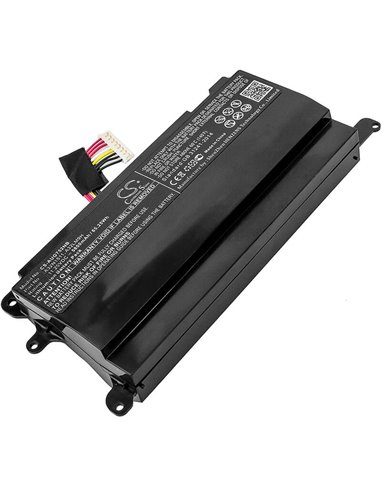 11.25V, 5800mAh, Li-ion Battery fits Asus, G752v, G752vl, 65.25Wh