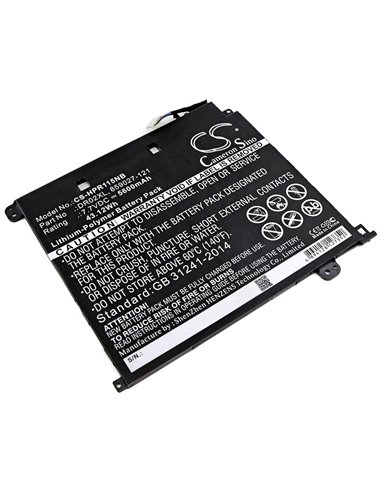 7.7V, 5600mAh, Li-Polymer Battery fits Hp, Chromebook 11 G5, Chromebook 11 G5(p0b77ut), 43.12Wh