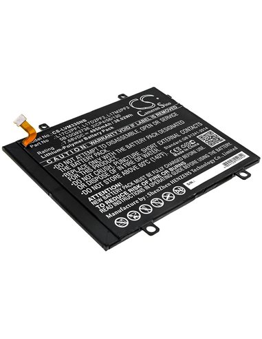 7.68V, 4950mAh, Li-Polymer Battery fits Lenovo, 80xf00dfin, Miix 330, 38.016Wh