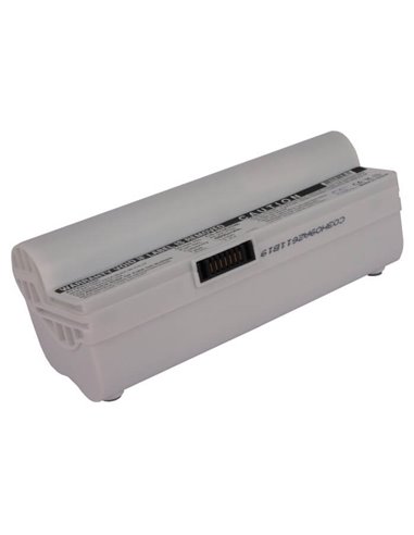 White, 7.4V, 8800mAh, Li-ion Battery fits Asus, Eee Pc 701sd, Eee Pc 701sdx, 65.12Wh