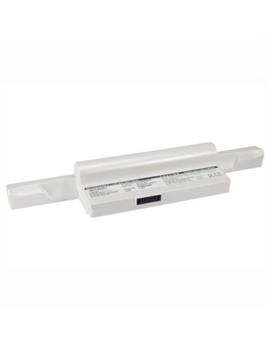 White, 7.4V, 13000mAh, Li-ion Battery fits Asus, Eee Pc 1000, Eee Pc 1000h, 96.2Wh