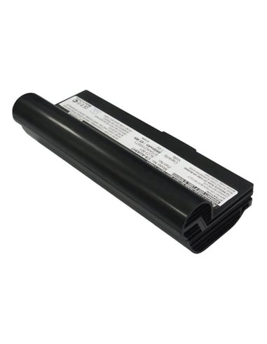 Black, 7.4V, 8800mAh, Li-ion Battery fits Asus, Eee Pc 1000, Eee Pc 1000h, 65.12Wh