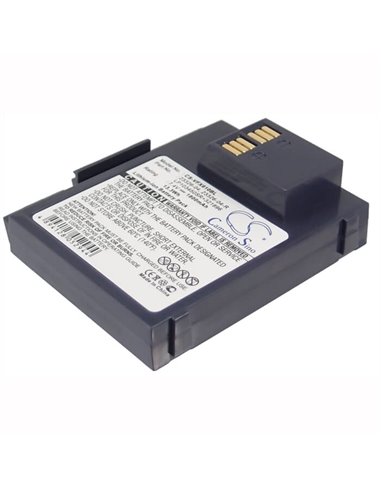 7.4V, 1800mAh, Li-ion Battery fits Verifone, Vx510, Vx610, 13.32Wh