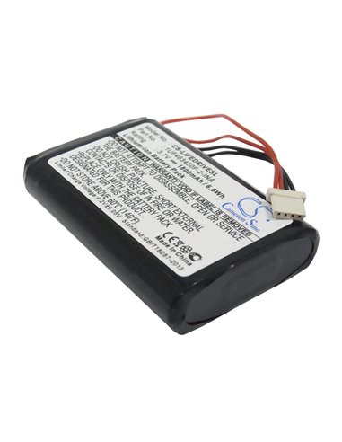 3.7V, 1800mAh, Li-ion Battery fits Palm, Lifedriver, 6.66Wh