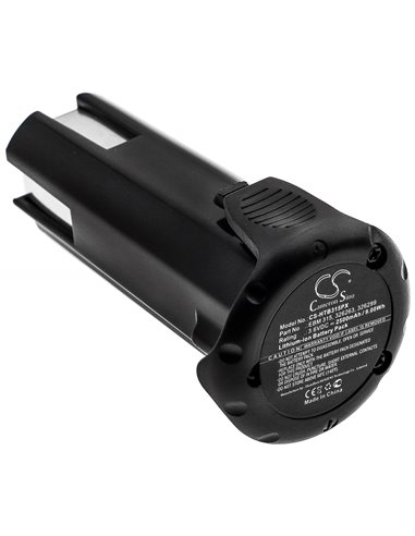 3.6V, 2500mAh, Li-ion Battery fits Hitachi, Db 3dl, Db 3dl2, 9Wh