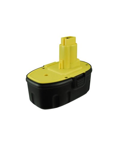 Yellow + Black, 18.0V, 1500mAh, Ni-MH Battery fits Dewalt, Dc020, Dc212, 27Wh