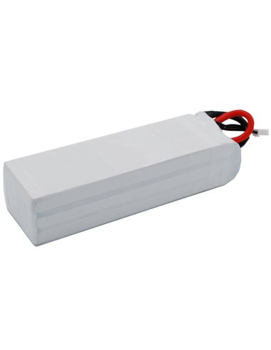 11.1V, 5000mAh, Li-Polymer Battery fits Cameron Sino, RC Cars Cs-lp5003c35rt, 55.5Wh