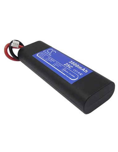 7.4V, 3500mAh, Li-Polymer Battery fits Cameron Sino, RC Helicopters Cs-lt901rt, 25.9Wh