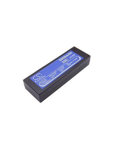 7.4V, 5000mAh, Li-Polymer Battery fits Cameron Sino, RC Helicopters Cs-lt910rt, 37Wh