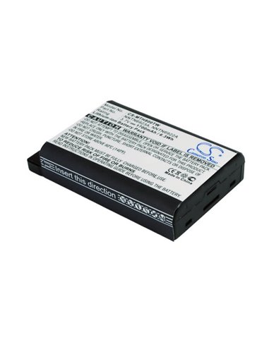 3.7V, 1700mAh, Li-ion Battery fits Motorola, Dtr410, Dtr520, 6.29Wh