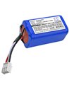 12.8V, 1400mAh, LiFePO4 Battery fits Philips, Compact Fc8710, Fc8603, 17.92Wh