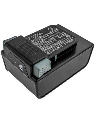 20.0V, 4900mAh, Li-ion Battery fits Vax, Onepwr Spotlessgo Cordless, 98Wh