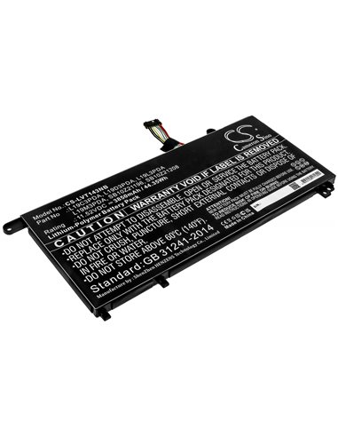 11.52V, 3850mAh, Li-Polymer Battery fits Lenovo, Fru Tp1415 Lg, Thinkbook 14 G2 Itl, 44.352Wh