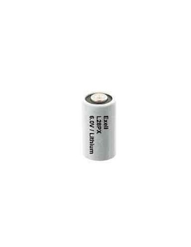 Px28l exell lithium battery 6v, 10 mah