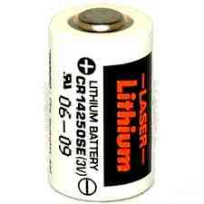 Battery sanyo cr14250se, 1/2aa-size 3 volts