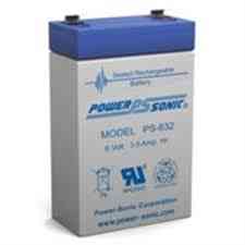 Sunnyway sw632, sw-632, sw 632 replacement battery 6v 3.2 ah