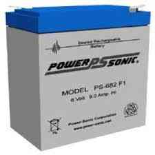 Gb682 alexander replacement sla battery 6v 9 ah