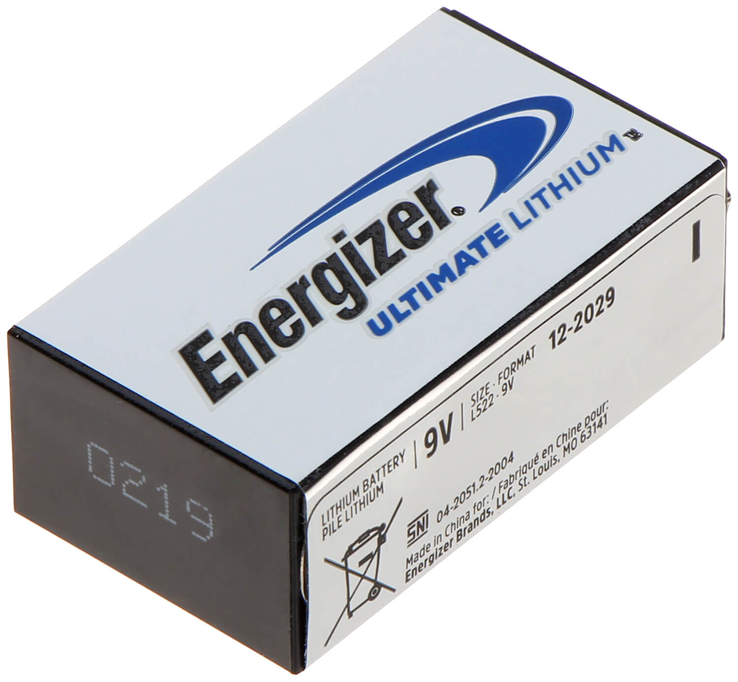 Energizer L522 9 volt Ultimate lithium battery