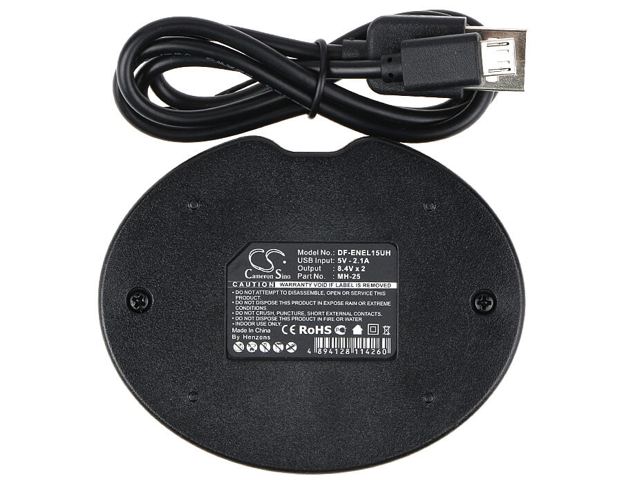 Charging Device For the following product Nikon, 1 V1, Coolpix D7000, N/A