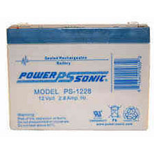 Pe12v2.7a faston gs portalac replacement sla battery 12v 2.9ah