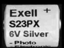 Exell s23px 4nr42 epx23 v23px 4lr42 px23 6v silver oxide battery