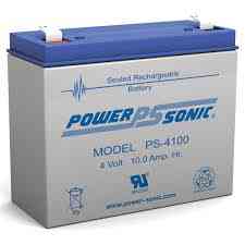 4ce10 (crown) embassy replacement sla battery 4v 10 ah