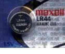 10 x lr44 / l1154 maxell coin type alkaline battery (1 pack