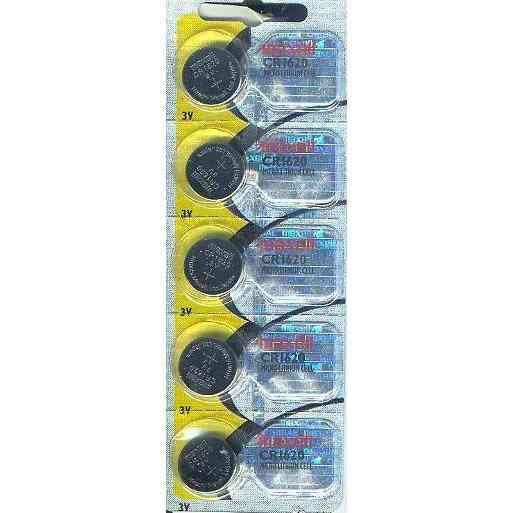 10 x cr-1620 maxell coin type lithium battery