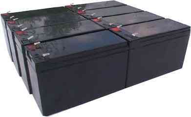 8 x 12v 7 a/h replacement sealed lead acid battery