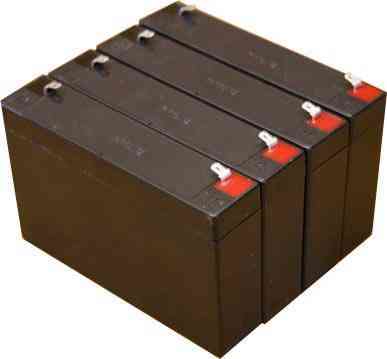 4 x 6v 7 a/h replacement sealed lead acid battery