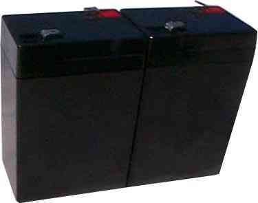 2 x 6v 4 a/h replacement sealed lead acid battery