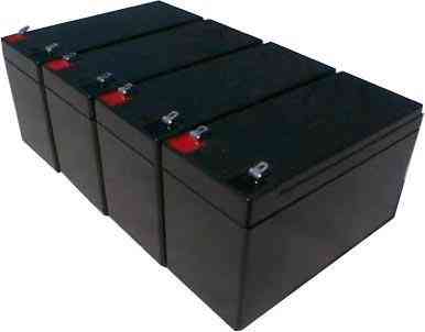 4 x 12 volt 9 a/h maintainence free sealed lead acid battery