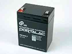 Actual portalac 12 volt 2.7 a/h maintainence free sealed lead