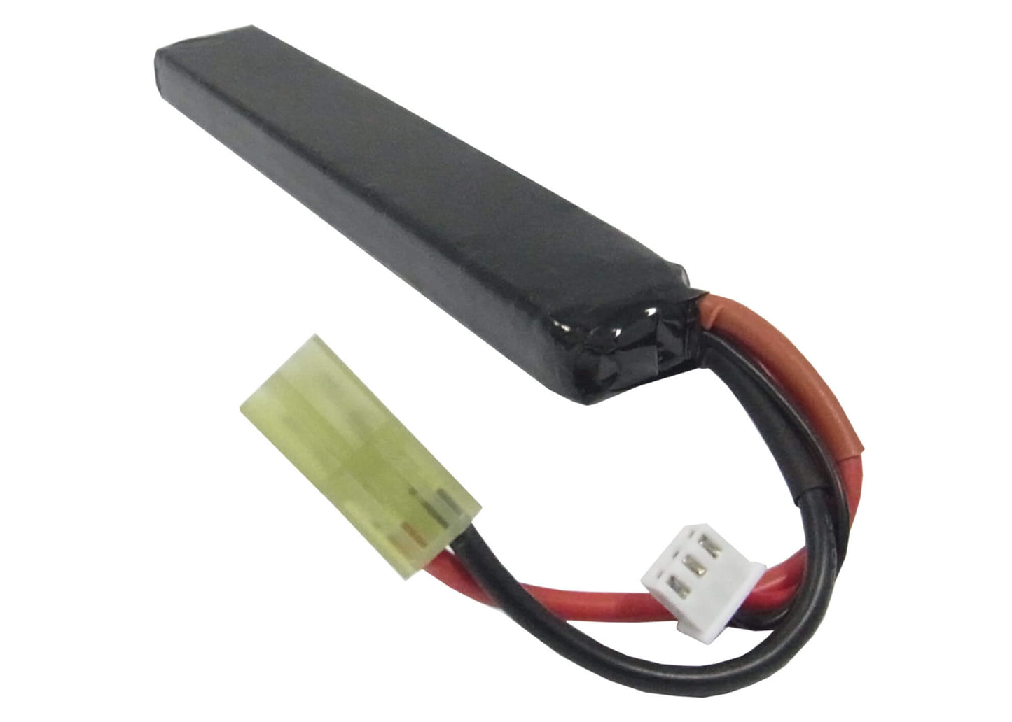 7.4V, 1100mAh, Li-Polymer Battery fits Airsoft Guns, Cs-lp110c17mt, 8.14Wh