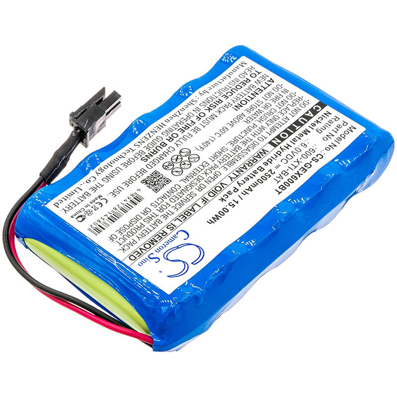 6.0V, 2500mAh, Ni-MH Battery fits Simon, Xti Alarm Panel, 15Wh