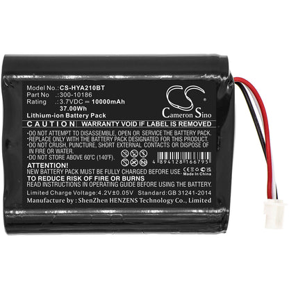 3.7V, 10000mAh, Li-ion Battery fits Adt, Adt5aio, Adt7aio, 37Wh