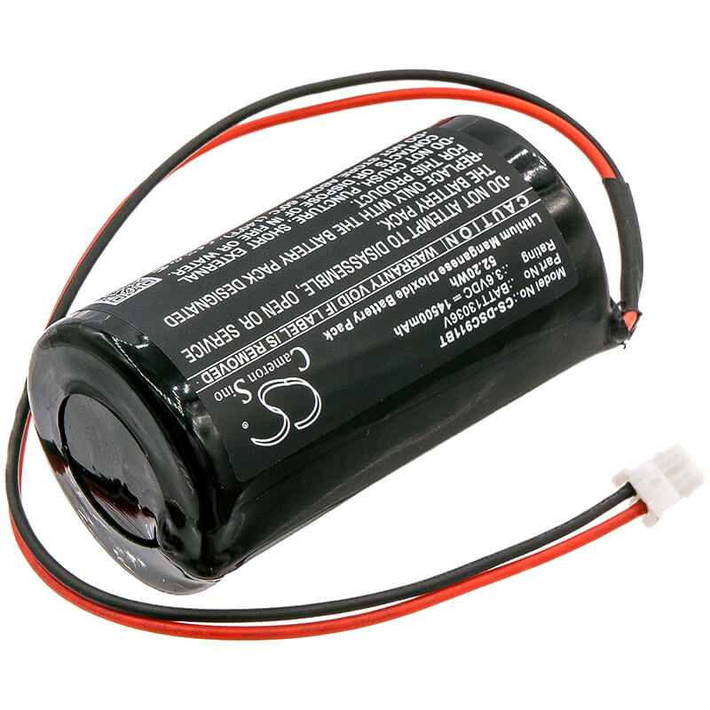 3.6V, 14500mAh, Li-MnO2 Battery fits Dsc, Pgx901, Pgx911, 52.2Wh