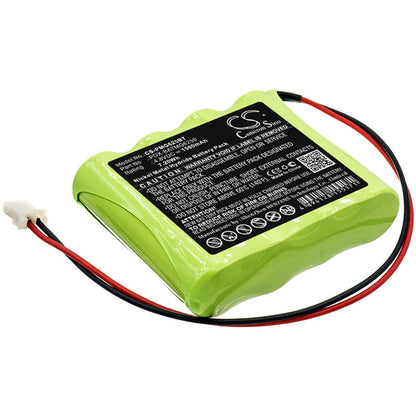 4.8V, 1500mAh, Ni-MH Battery fits Paradox Magellan, Magellan 6250 Console, Magellan Mg6250, 7.2Wh