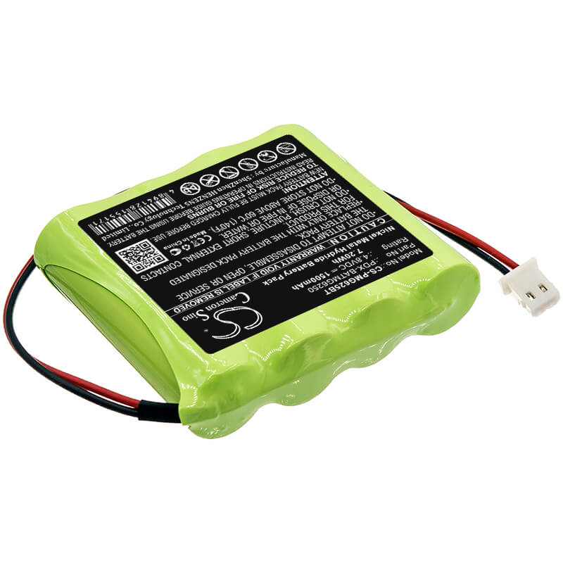 4.8V, 1500mAh, Ni-MH Battery fits Paradox Magellan, Magellan 6250 Console, Magellan Mg6250, 7.2Wh