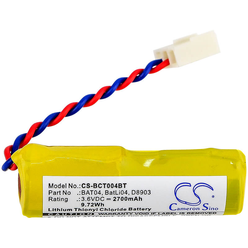 3.6V, 2700mAh, Li-SOCl2 Battery fits Logisty, Keyboards L3621, L3012, 9.72Wh