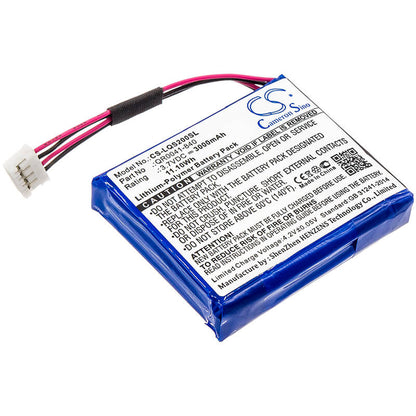 3.7V, 3000mAh, Li-Polymer Battery fits Qolsys, Iq Panel 2, Iq Panel 2 Plus, 11.1Wh