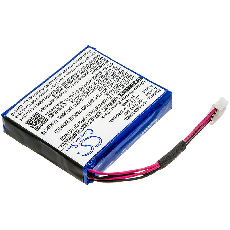 3.7V, 3000mAh, Li-Polymer Battery fits Qolsys, Iq Panel 2, Iq Panel 2 Plus, 11.1Wh