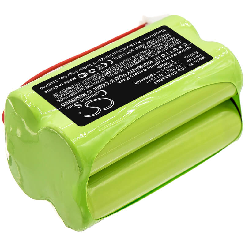 4.8V, 1500mAh, Ni-MH Battery fits Commpact, Secuself Control Panel, 7.2Wh